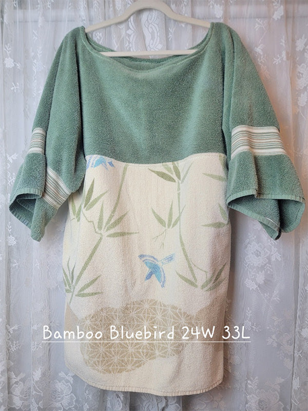 Bamboo Bluebird Vintage Towel Dress