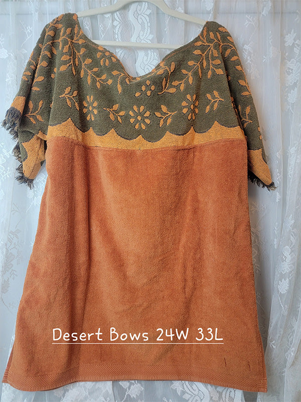 Desert Bows Vintage Towel Dress
