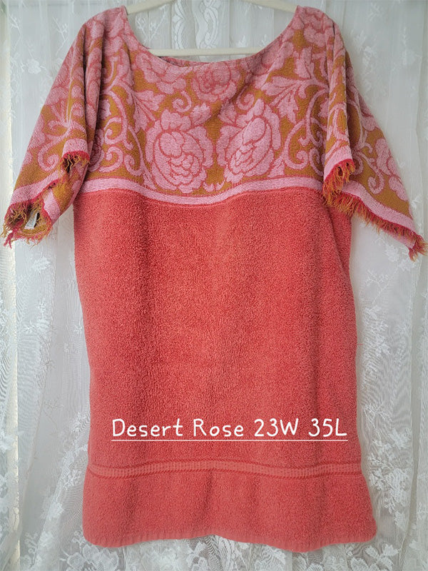 Desert Rose Vintage Towel Dress