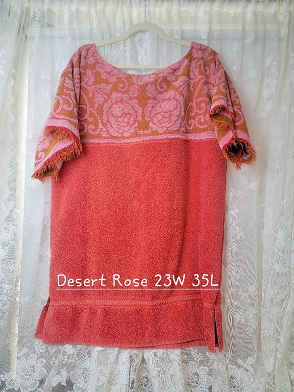 Desert Rose Vintage Towel Dress