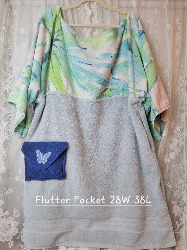 Flutter Pocket Vintage Towel Dress